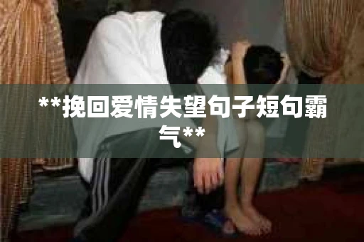 **挽回爱情失望句子短句霸气**
