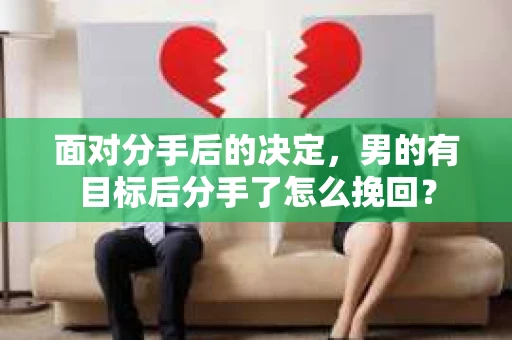 面对分手后的决定，男的有目标后分手了怎么挽回？