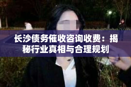 长沙债务催收咨询收费：揭秘行业真相与合理规划
