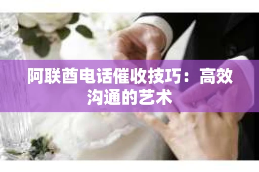 阿联酋电话催收技巧：高效沟通的艺术