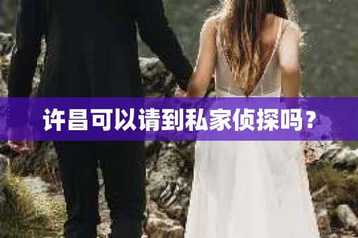 许昌可以请到私家侦探吗？