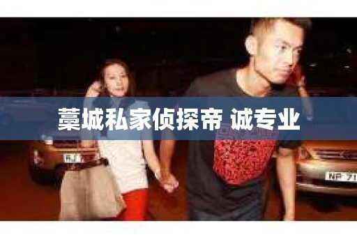 藁城私家侦探帝 诚专业