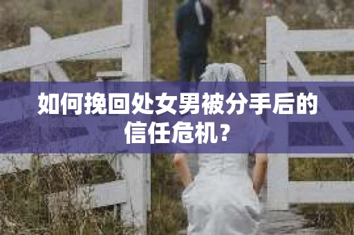 如何挽回处女男被分手后的信任危机？